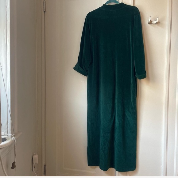 Vintage Christian Dior House Coat Robe CD Dress Jacket - Picture 5 of 6